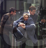 EXCLUSIVE - Renée Zellweger Colin Firth und Patrick Dempsey beim Dreharbeiten von 'Bridget Jones Baby' In London