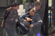 EXCLUSIVE - Renée Zellweger Colin Firth und Patrick Dempsey beim Dreharbeiten von 'Bridget Jones Baby' In London