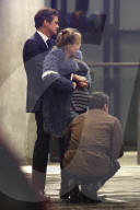 EXCLUSIVE - Renée Zellweger Colin Firth und Patrick Dempsey beim Dreharbeiten von 'Bridget Jones Baby' In London