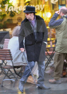 EXKLUSIV - Wie eine Filmszene: Nicolas Cage shoppt mit Sohn Kal-El In Somerset