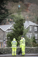 NEWS - England: Aufräumarbeiten nach Flut in Glenridding