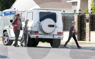PEOPLE - Die Kids von Britney Spears feiern Weihnacht mit ihrem Dad