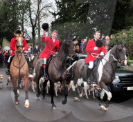 PEOPLE - Nigel Farage nimmt am Boxing Day teil