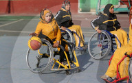 FEATURE - Rollstuhl-Basketball-Meisterschaft in Gaza City