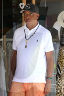 PEOPLE - Russell Simmons auf Shoppingtour auf St. Barth