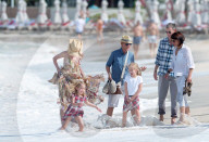 PEOPLE - Ellen DeGeneres und Portia De Rossi machen Ferien auf in St. Barth