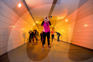 FEATURE - Ungewöhnliches Fitness Training am Abend in Rotterdam