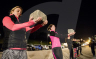 FEATURE - Ungewöhnliches Fitness Training am Abend in Rotterdam
