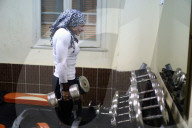 FEATURE - Kholoud Essam ist die erste Bodybuilderin Ägyptens