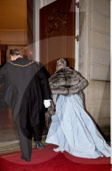 PEOPLE - Die Royals am Neujahrsempfang auf Schloss Amalienborg in Kopenhagen