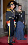 PEOPLE - Die Royals am Neujahrsempfang auf Schloss Amalienborg in Kopenhagen