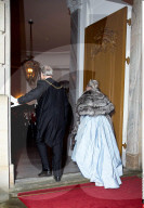 PEOPLE - Die Royals am Neujahrsempfang auf Schloss Amalienborg in Kopenhagen