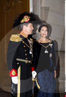 PEOPLE - Die Royals am Neujahrsempfang auf Schloss Amalienborg in Kopenhagen