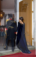 PEOPLE - Die Royals am Neujahrsempfang auf Schloss Amalienborg in Kopenhagen