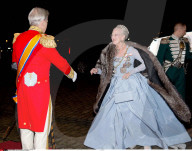 PEOPLE - Die Royals am Neujahrsempfang auf Schloss Amalienborg in Kopenhagen