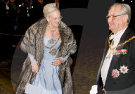 PEOPLE - Die Royals am Neujahrsempfang auf Schloss Amalienborg in Kopenhagen