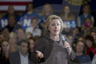NEWS - USA: Hillary Clinton auf Wahlkampagne in New Hampshire