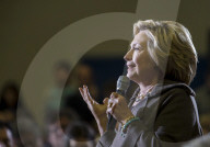 NEWS - USA: Hillary Clinton auf Wahlkampagne in New Hampshire
