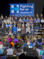 NEWS - USA: Hillary Clinton auf Wahlkampagne in New Hampshire