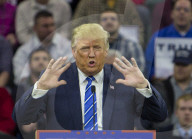 NEWS - Donald Trump auf Wahlkampftour in Massachusetts