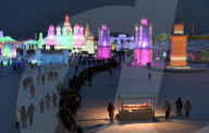 FEATURE - Eisskulpturen in China