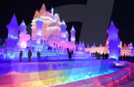 FEATURE - Eisskulpturen in China