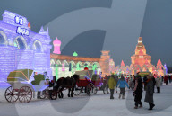 FEATURE - Eisskulpturen in China