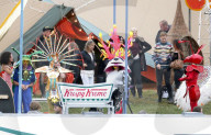 EXKLUSIV - Lustige Szenen bei den Dreharbeiten zu Bridget Jones
