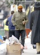PEOPLE - Miese Laune? David Beckham mit dem Kaffee in Notting Hill unterwegs