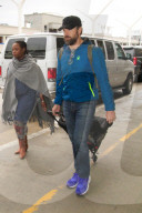 PEOPLE - Olivia Wilde und Jason Sudeikis landen mit Klein Otis in Los Angeles
