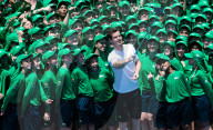 NEWS -  Selfie mit Ballkindern  Andy Murray
