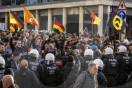 Pegida Demo in Köln