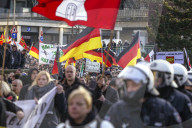 Pegida Demo in Köln