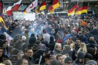 Pegida Demo in Köln