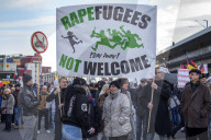 Pegida Demo in Köln