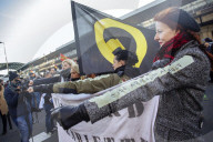 Pegida Demo in Köln