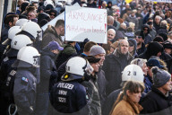 Pegida Demo in Köln
