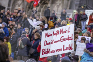 Pegida Demo in Köln