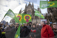 Pegida Demo in Köln