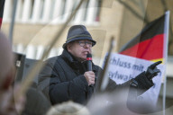 Pegida Demo in Köln
