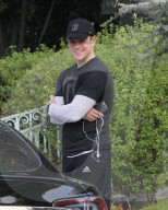 EXKLUSIV - Matt Damon nach einer Wanderung in Brentwood, CA