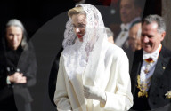 PEOPLE - Charlene und Albert auf Besuch beim Papst (weitere Bilder)