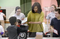 NEWS - Michelle Obama macht sich öffentlich nützlich