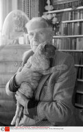Anthony Powell, at his home, The  Chantry, near Frome in Somerset, Britain - 28 Dec 1983