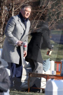 EXKLUSIVE - Kaffe mit: "Drunk Parents" Salma Hayek und Alec Baldwin