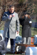 EXKLUSIVE - Kaffe mit: "Drunk Parents" Salma Hayek und Alec Baldwin