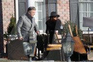 EXKLUSIVE - Kaffe mit: "Drunk Parents" Salma Hayek und Alec Baldwin