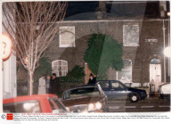 The Body Of Stephen Milligan Mp Was Found In The House Pictured Here In Black Lion Lane. His Vw Golf Is Parked Outside. Milligan Was Found In His West London Flat Trussed With Flex A Black Plastic Bag Over His Head And Wearing Stockings And Suspender