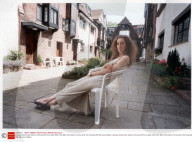Actress Antonia De Sancha Pictured At Home After After She Was Embroiled In A Kiss And Tell Scandal With Mp David Mellor.