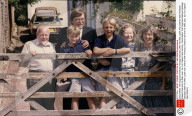 David Mellor The Disgraced National Heritage Secretary With His Wife Judith And Children With Professor Edward Hall And His Wife Joan. (for Full Caption See Version).